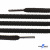 Шнурки #106-09, круглые 130 см, цв.чёрный - купить в Грозном. Цена: 21.92 руб.