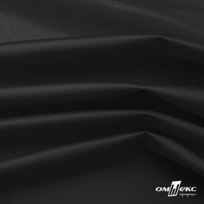 Курточная ткань Дюэл Middle (дюспо), WR PU Milky, Black/Чёрный 80г/м2, шир. 150 см - купить в Грозном. Цена 123.45 руб.