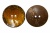 Деревянные украшения для рукоделия пуговицы "Кокос" #4 - купить в Грозном. Цена: 66.23 руб.
