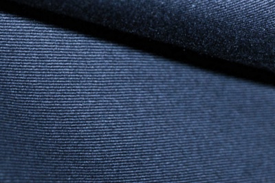 Ткань костюмная 8874/3, цвет темно-синий, 100% полиэфир - купить в Грозном. Цена 433.60 руб.