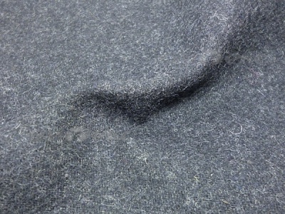 Ткань костюмная п/шерсть №2096-2-2, 300 гр/м2, шир.150см, цвет т.серый - купить в Грозном. Цена 512.30 руб.