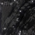 Трикотажное полотно, Сетка с пайетками бахрома, шир.130 см, #310, цв.-чёрный - купить в Грозном. Цена 1 050.58 руб.