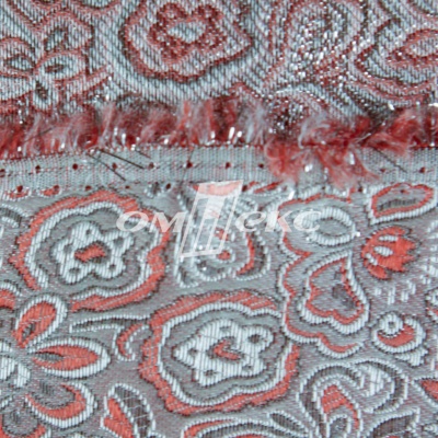 Ткань костюмная жаккард, 135 гр/м2, шир.150см, цвет красный№12 - купить в Грозном. Цена 441.92 руб.