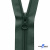 Спиральная молния Т5 890, 80 см, автомат, цвет т.зелёный - купить в Грозном. Цена: 16.61 руб.