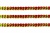 Пайетки "ОмТекс" на нитях, CREAM, 6 мм С / упак.73+/-1м, цв. 96 - красный - купить в Грозном. Цена: 484.77 руб.