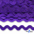 Тесьма вьюнчик 0381-0080, 8 мм/упак.33+/-1м, цвет 9530-фиолетовый - купить в Грозном. Цена: 107.26 руб.