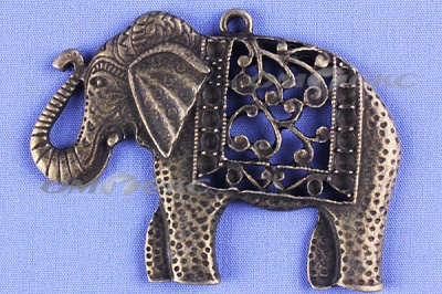 Декоративный элемент для творчества из металла "Слон"  - купить в Грозном. Цена: 26.93 руб.