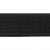 Резинка 25 мм Тканая, 13,75 гр/п.м, (бобина 25 +/-0,5 м) - черная  - купить в Грозном. Цена: 11.67 руб.