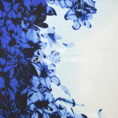 Плательная ткань "Фламенко" 19.1, 80 гр/м2, шир.150 см, принт растительный - купить в Грозном. Цена 241.49 руб.