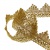 Тесьма металлизированная 0384-0240, шир. 40 мм/уп. 25+/-1 м, цвет золото - купить в Грозном. Цена: 490.74 руб.