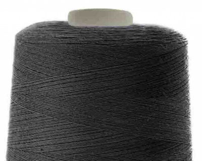 Швейные нитки (армированные) 28S/2, нам. 2 500 м, цвет чёрный - купить в Грозном. Цена: 139.91 руб.