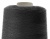 Швейные нитки (армированные) 28S/2, нам. 2 500 м, цвет чёрный - купить в Грозном. Цена: 139.91 руб.