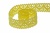 Тесьма кружевная 0621-1059, шир. 20 мм/уп. 20+/-1 м, цвет 017-жёлтый - купить в Грозном. Цена: 507.67 руб.