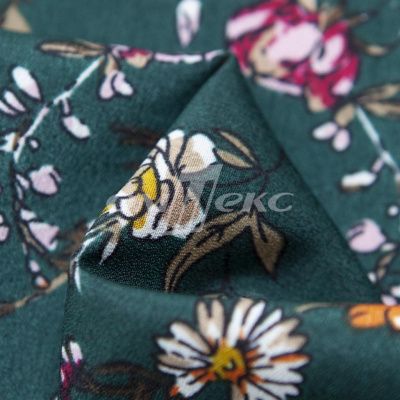 Плательная ткань "Фламенко" 6.1, 80 гр/м2, шир.150 см, принт растительный - купить в Грозном. Цена 241.49 руб.