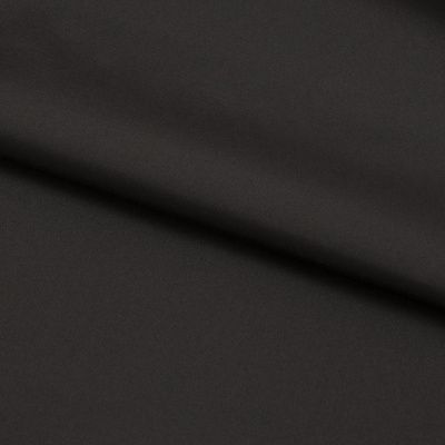 Курточная ткань Дюэл Middle (дюспо), WR PU Milky, Black/Чёрный 80г/м2, шир. 150 см - купить в Грозном. Цена 123.45 руб.