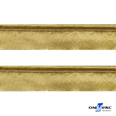 Кант атласный 136, шир. 12 мм (в упак. 65,8 м), цвет золото - купить в Грозном. Цена: 437.50 руб.