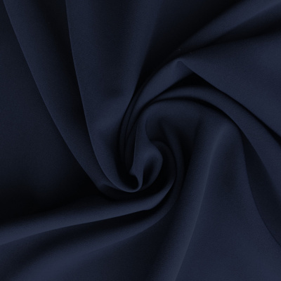 Костюмная ткань "Элис", 220 гр/м2, шир.150 см, цвет т.синий - купить в Грозном. Цена 308 руб.