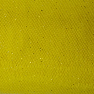 Сетка Глиттер, 24 г/м2, шир.145 см., желтый - купить в Грозном. Цена 117.24 руб.