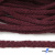 Шнур плетеный d-6 мм круглый, 70% хлопок 30% полиэстер, уп.90+/-1 м, цв.1070-бордовый - купить в Грозном. Цена: 588 руб.